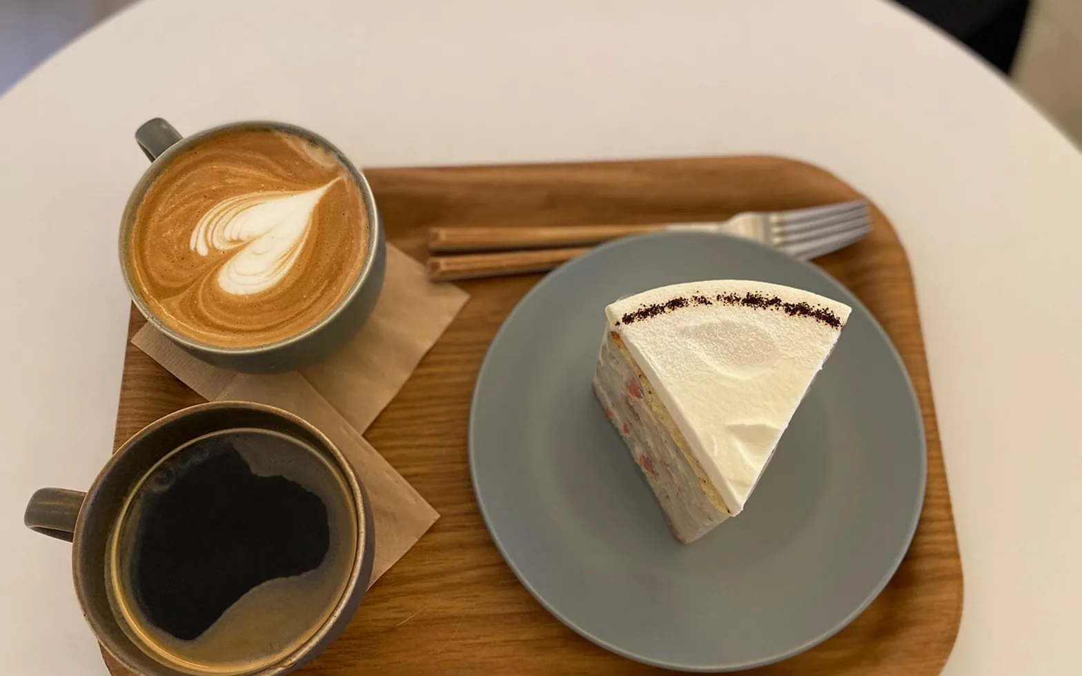 Cafe, dessert and coffee